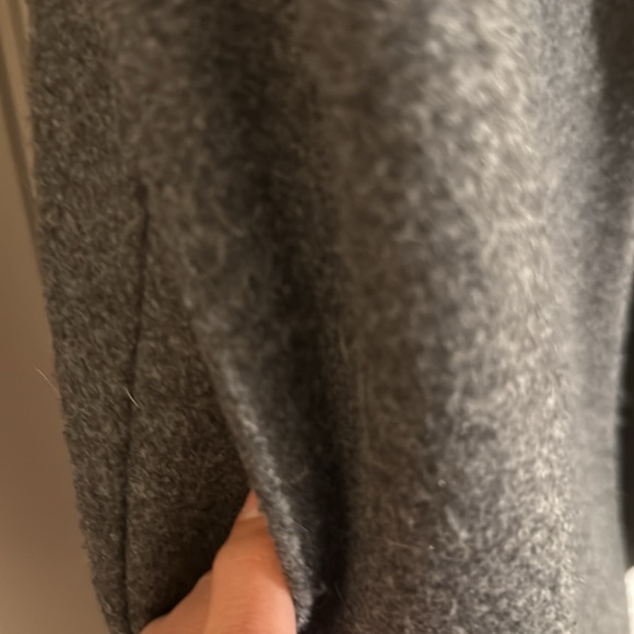 LOVE TREE GREY CAR COAT/JACKET....WITH POCKETS - Picture 3 of 4